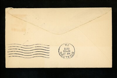 US FDC #645 None NIM 1928 Intercourse PA Washington at Valley