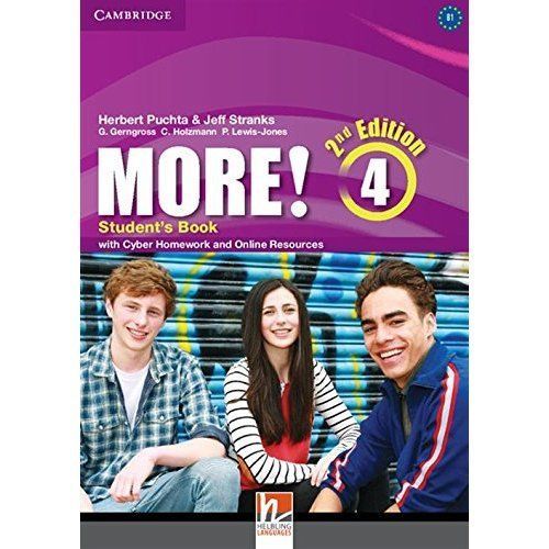More! Level 4 Student's Book with Cyber Homework and Online Resources Puchta 2e