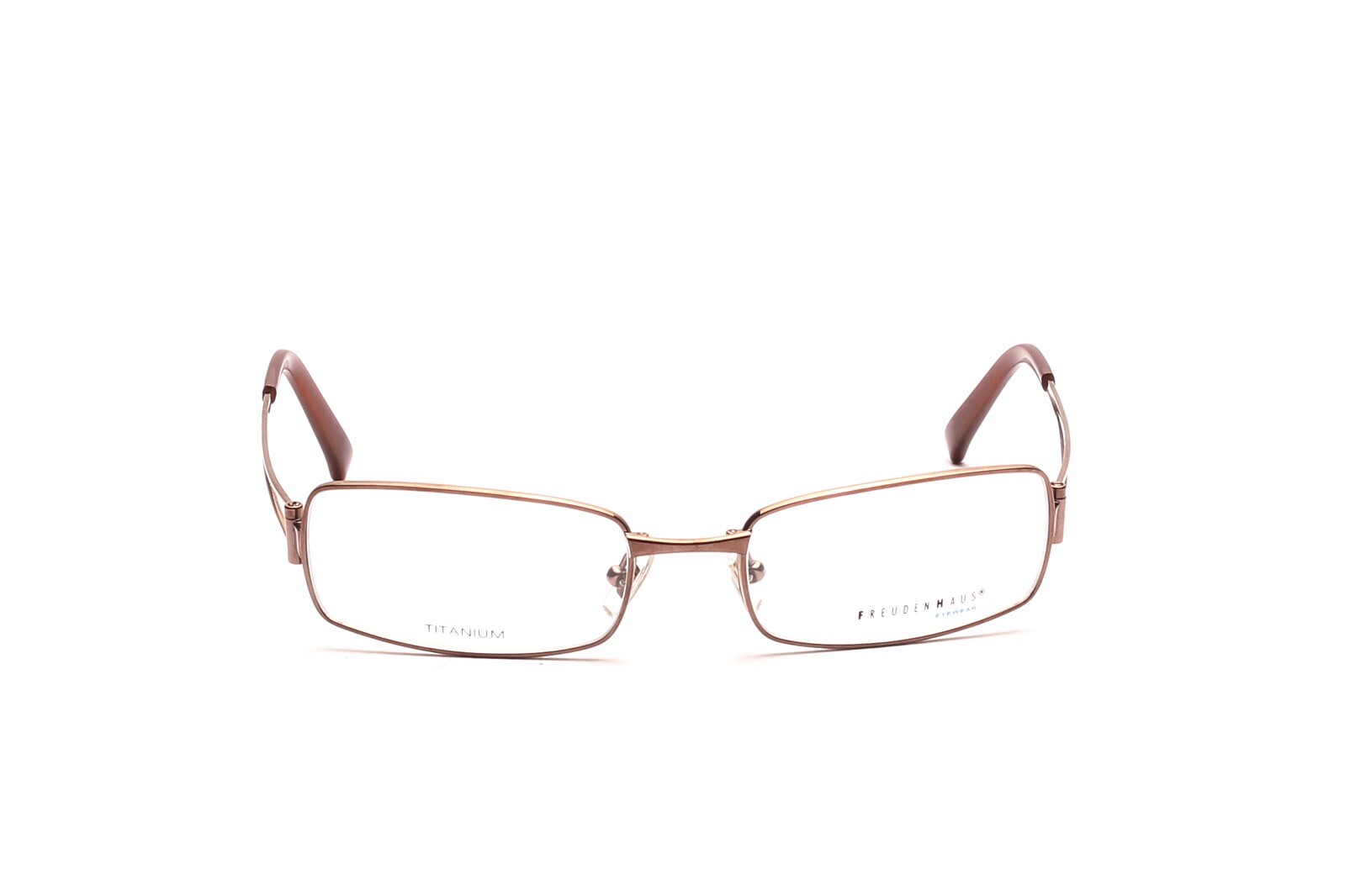 Титановый корпус Freudenhaus Brille Fassung в модуле Braun. Force II, 54-18 мм, Japan F6