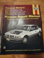 HAYNES AUTO REPAIR MANUAL #38025 BUICK SKYLARK, OLDS ACHIEVA, PONTIAC GRAND AM