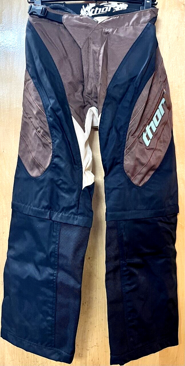 THOR モトクロスパンツ S/28 Thor Motocross Pant Static S8 Chocolate Size: 28 Youth #405 | eBay