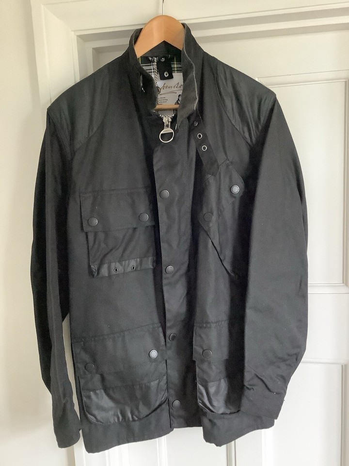 Barbour M Icons International Jacket Ltd Edition Black L P2P 23” BNWT eBay