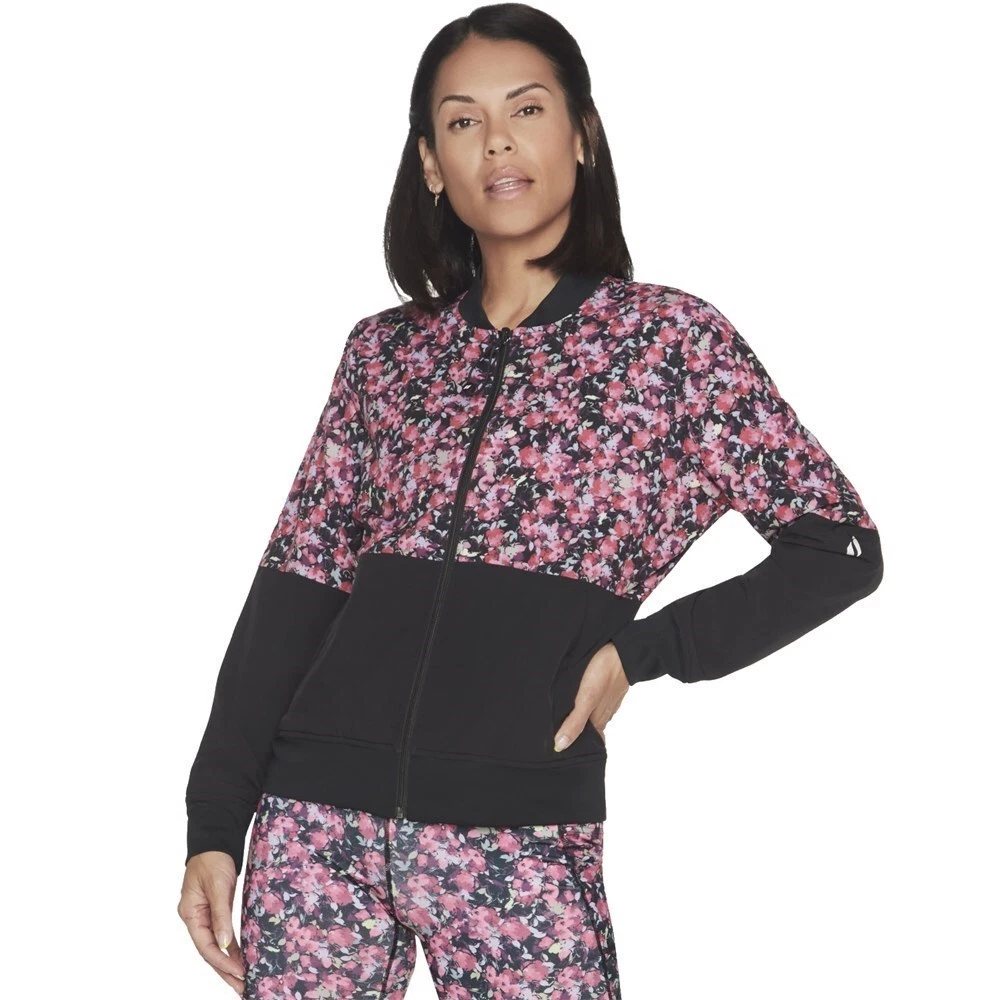Skechers sweatshirts womens pink deals