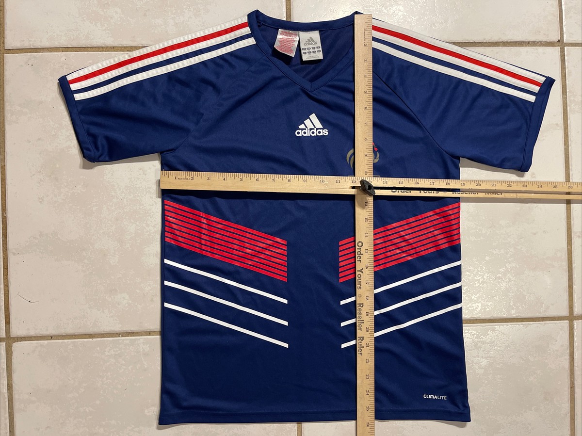 アディダス　フランス代表ユニフォーム2010年W杯XLサイズ フランス代表 2010 ホーム 半袖 ユニフォーム ADIDAS ワールド