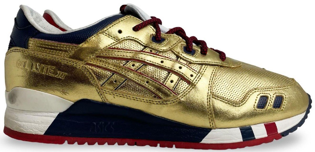 靴 Asics Gel Lyte3 New York Knicks27cm Kith ASICS Ronnie Fieg x Gel Lyte 3 Knicks for Sale