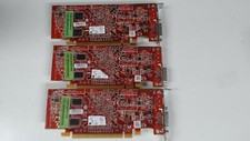 Lot of 3 - SFF DELL 0YP477 RADEON HD 2400 PRO 256MB PCIE GRAPHICS CARD