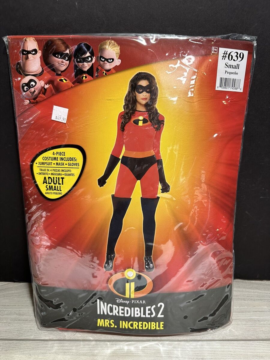 Adult Mrs Incredible Super Hero Fancy Dress Costume Adult Mrs Incredible Super Hero Fancy Dress Costume