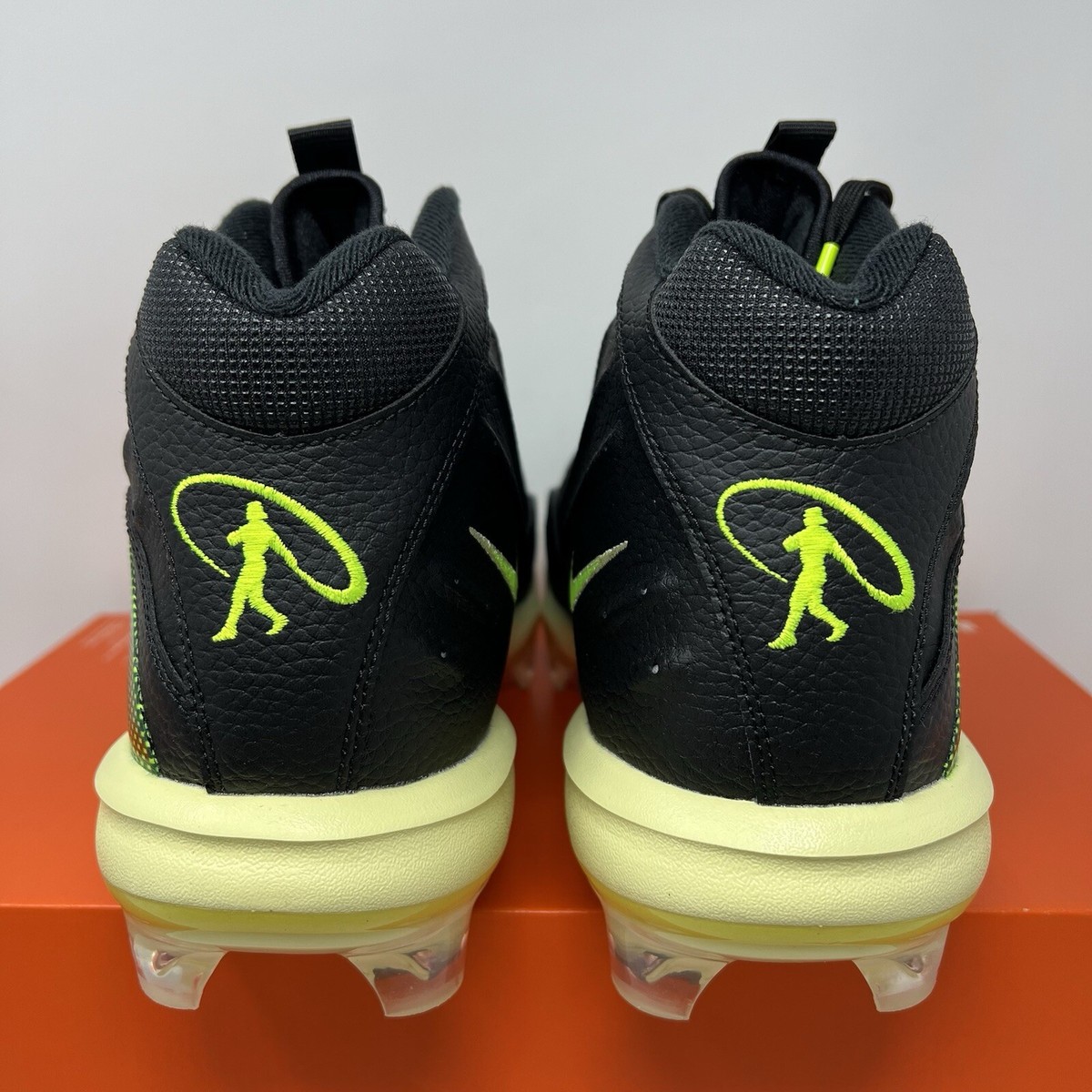 Nike Griffey 2 MCS Baseball Cleats Black Volt HF1579-001 Men\'s Size 8 US Nike Griffey 2 MCS \ main image 3