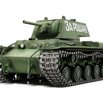 Tamiya 56027 1/16 Radio Control Soviet KV-1 Heavy Tank Gigant Full Operatio