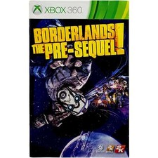 Manual Only Borderlands The Pre-Sequel - Microsoft Xbox 360 Pristine