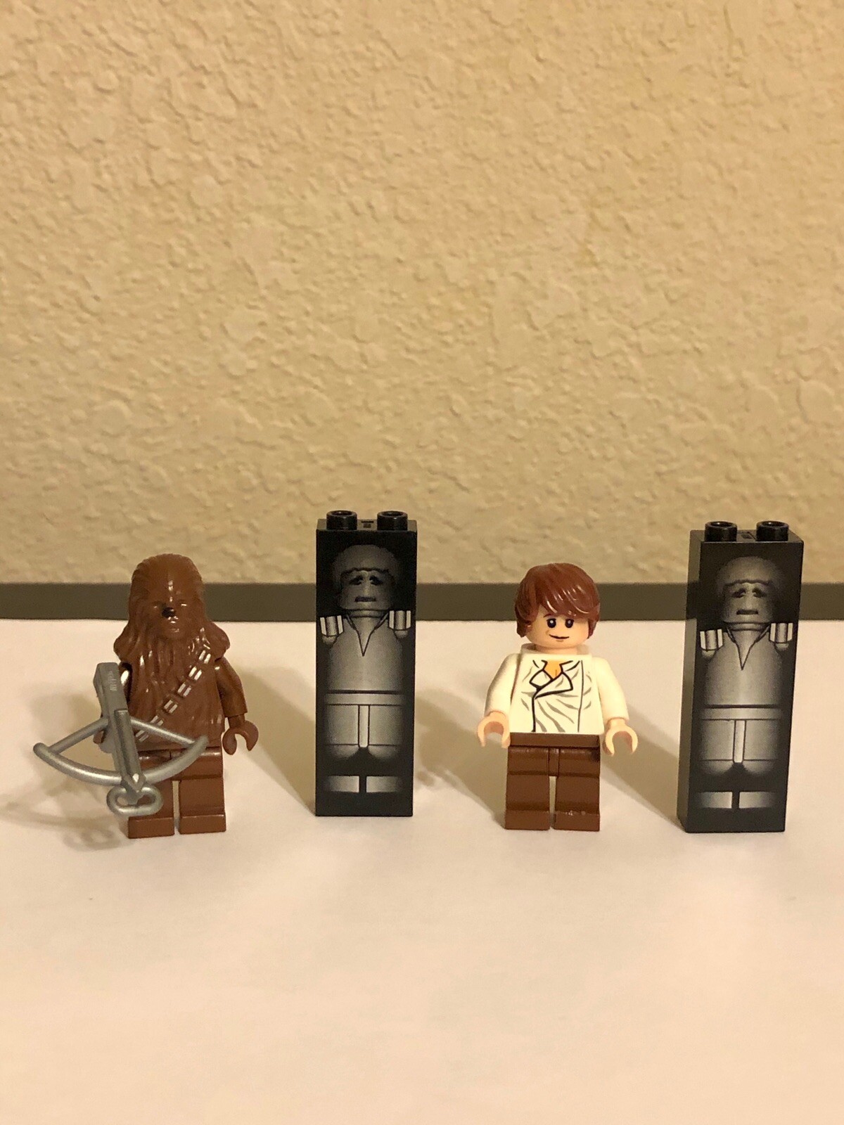 lego star wars han solo carbonite