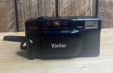 Vivitar PS 35 35mm Point Shoot Film Camera - UNTESTED FOR PARTS OR REPAIR