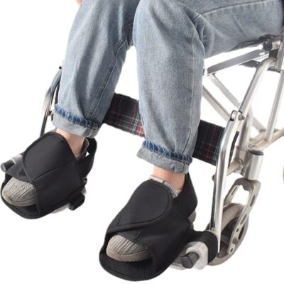 Wheelchair Anti-Fall Restraint Shoes Support The Lower Leg and Prevent The Fo...