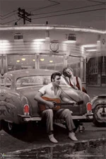 Legendary Crossroads 2 - Marilyn & Elvis by Chris Consani Poster 24" x 36"
