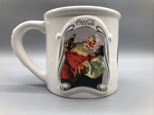 Christmas Mug Coca-Cola Santa 75Th Anniversary 2006 Soup Coffee Large 24 Ounce - Picture 3 of 8