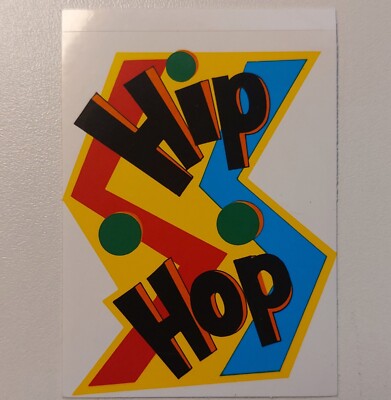 Kellogg's 1991 - HIP-HOP Dancefloor-Sticker - Aufkleber / Sticker