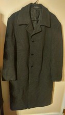 Womens Kasper Cashmere Blend Italy Trench Coat Jacket Winter Size 42r