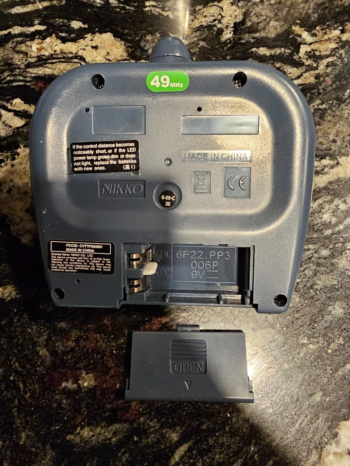 Vintage Nikko Rc System 3 Band Player Controller With Turbo 49mhz Transmitter - Image 3 of 3