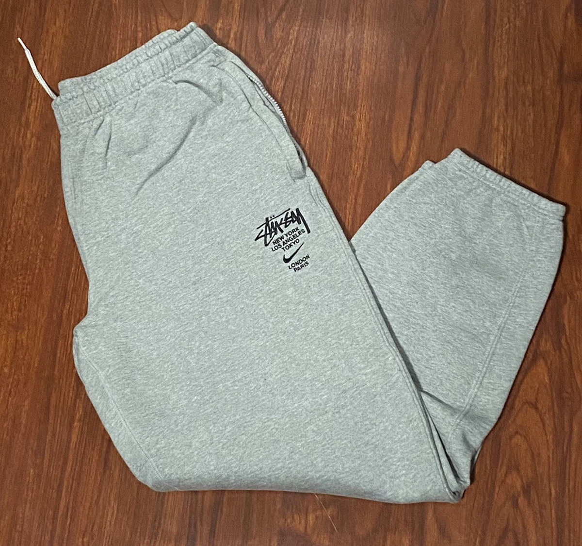 Nike x Stussy International Sweatpants Grey S/S 21 | eBay