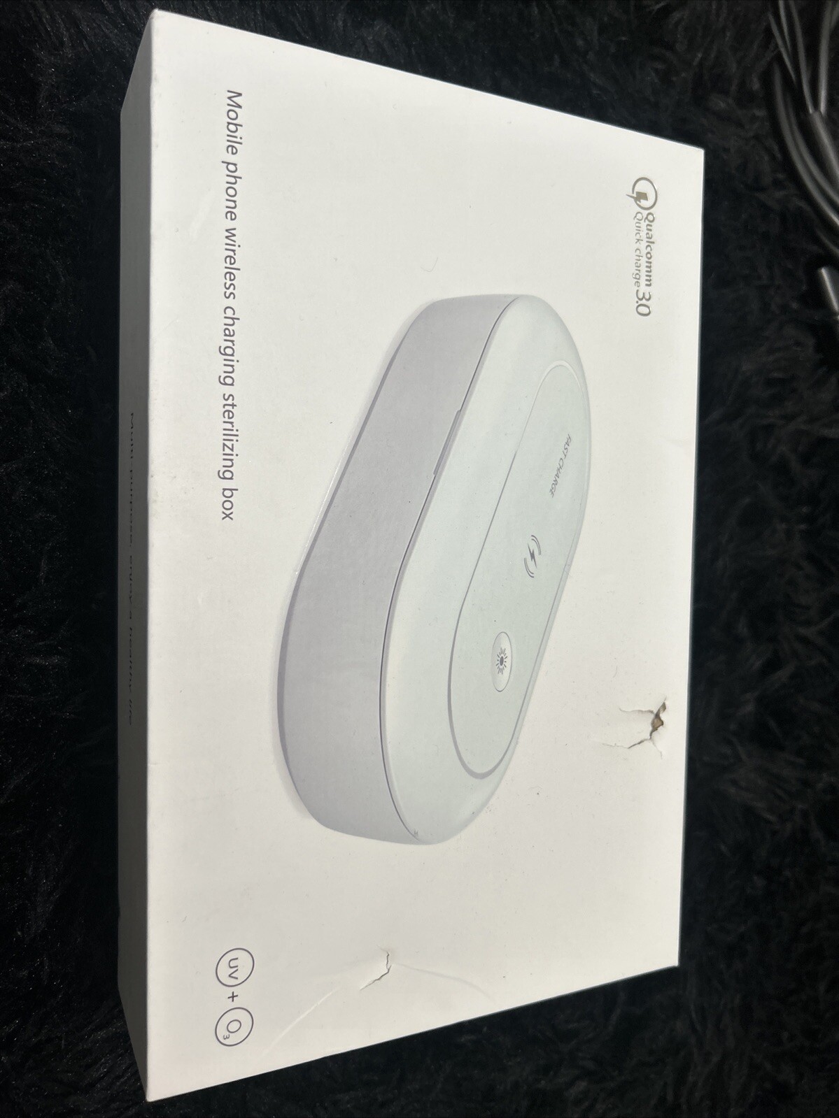 Fast Charge Wireless Mobile Phone Charging Sterilizing Box