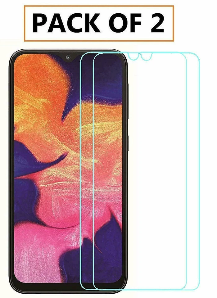 For Samsung Galaxy A10E A20E A40 A01 F018 Tempered Glass Screen Protector - Image 2 of 4