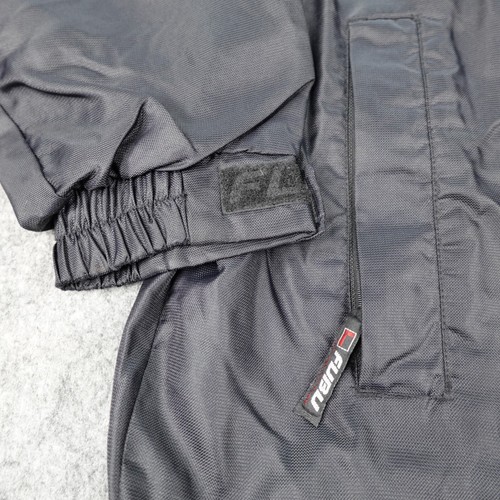 Vintage FUBU Jacket Mens XXL Black Blue Windbreaker Hip Hop The Collection Y2K - Picture 7 of 16