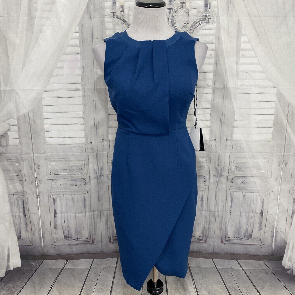 green emerald velvet dress Adrianna Papell Illusion-Sleeve Sheath Dress