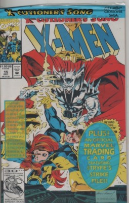 X-Men #15 comic book X-Cutioner's Song X-Force X-Factor crossover