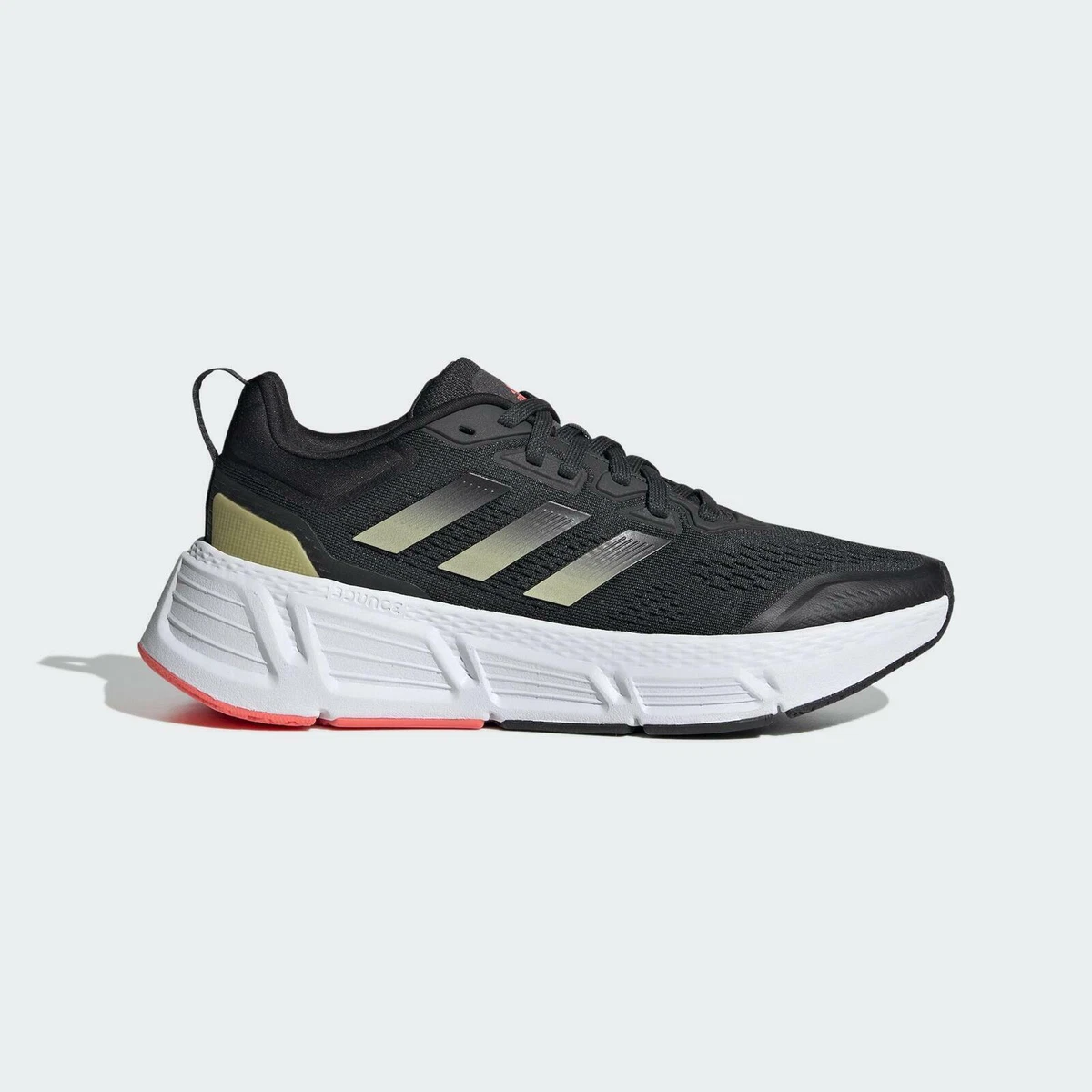 adidas neo black running shoes