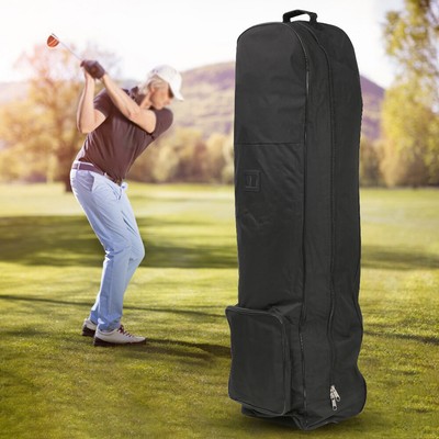 large capacity golf club bag golf kit carrying case air carrier bag with wheels ebay ebay