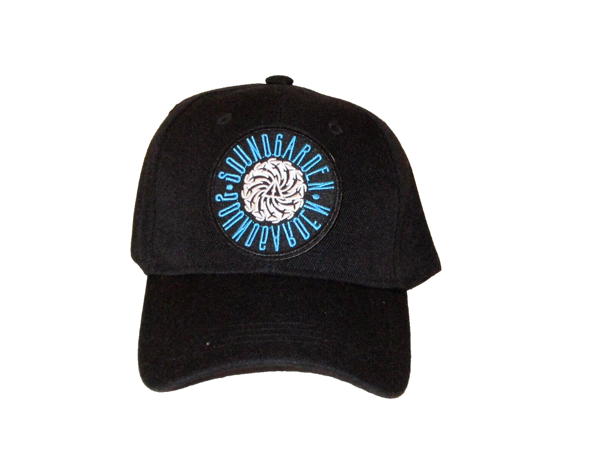 SOUNDGARDEN Music Band Logo Patch Adjustable Baseball Cap Black