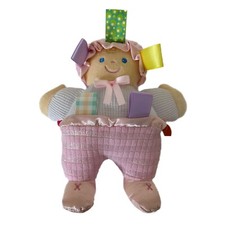 Mary Meyer Taggies Baby Doll 8" Plush Lovey Stuffed Soft Toy Soother