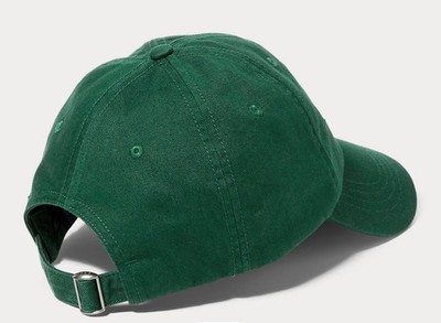 NWT Polo Ralph Lauren Green RALPH'S COFFEE Logo Cotton Twill