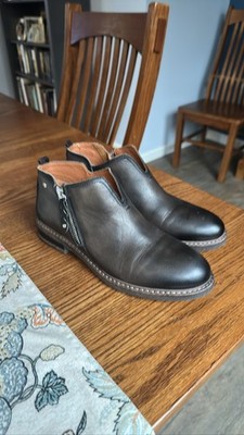 Pikolinos Aldaya Women's Black Leather Ankle Boots 38 