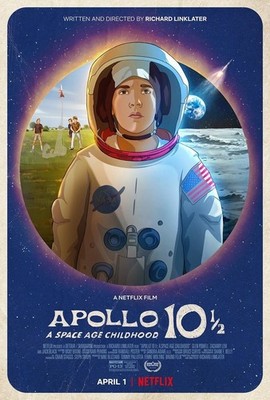Apollo 10 1 2 ein Space Age Abenteuer Film Poster Kunstdruck Acryl Textur Aesth