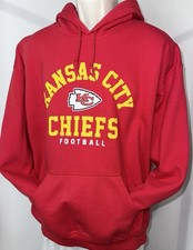 Kansas City Chiefs Football Hoodie, Sz L