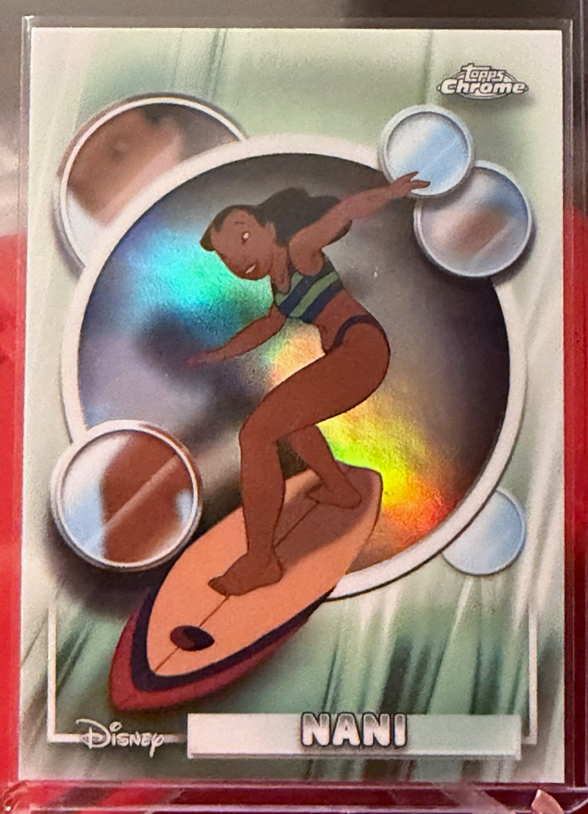 2026 Topps Chrome Disney Nani #151 Refractor Lilo & Stitch
