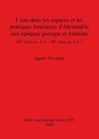 AgnèS Tricoche | L'eau Dans Les Espaces Et Les Pratiques FunéRaires...