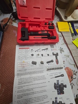 RK #50 Chain Breaker Cutter Press Fit Tool Kit UCT2100 Heavy Duty