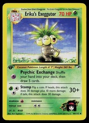 Erika's Exeggutor 44/132 Gym Heroes 1st Edition