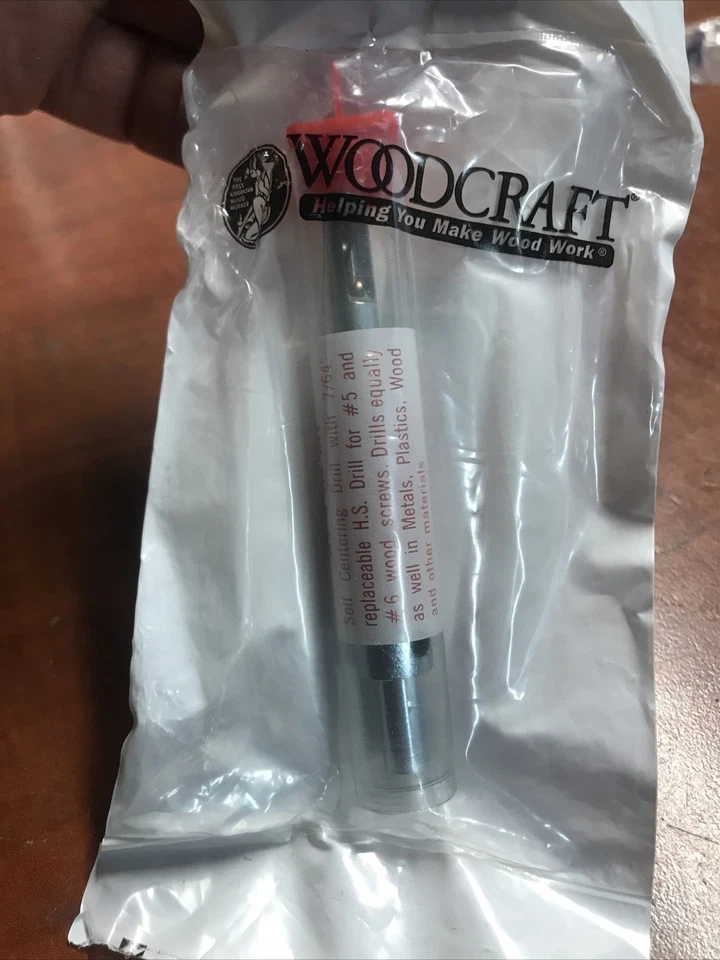 Nueva broca de pretaladrado Vix-Bit de 5 bits Vix para bisagras de 9/64" #5 y 6 tornillos EE. UU. Foto 2 de 4