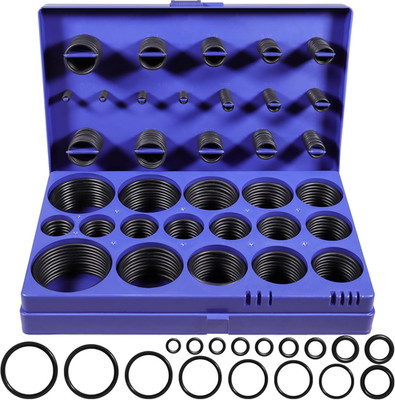 407PCS SAE Nitrile O-Ring Assortment Kit - 32 Sizes for Automotive & Plumbing