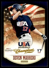 2013 Panini USA Champions Deven Marrero USA #123