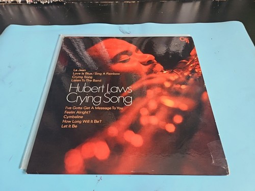 Hubert Laws – Crying Song 1969 VG+ LP Album Jazz CTI Records CTI 1002 Stereo - Imagen 1 de 24