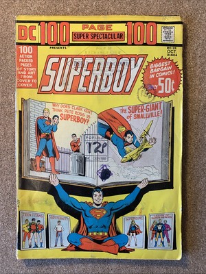 DC 100 Page Super Spectacular #21 FN-  Superboy 1973