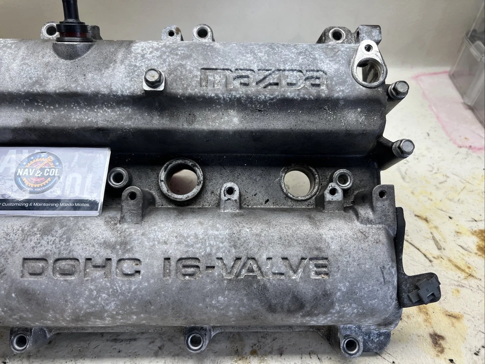 2001-2005 NB2 Mazda Miata MX5 OEM Valve Cover VVT - Image 2 of 4