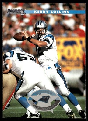 Kerry Collins 1996 Donruss #74 Panthers NFL READ FREE SHIPPING AutographDen