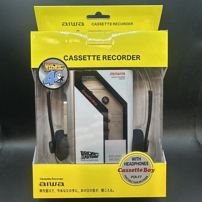 Aiwa Back to the Future 40th Anniversary Portable Cassette Player