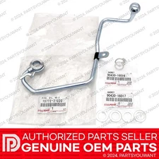 GENUINE Toyota OEM 3.5L 2GRFE Engine Oil Cooler Line Pipe 15772-31030 + Gaskets
