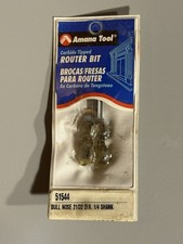 Amana 51544 Carbide Tipped Bullnose 9/64 Rad. x 21/32 Dia x 3/4 x 1/4 Inch Shank